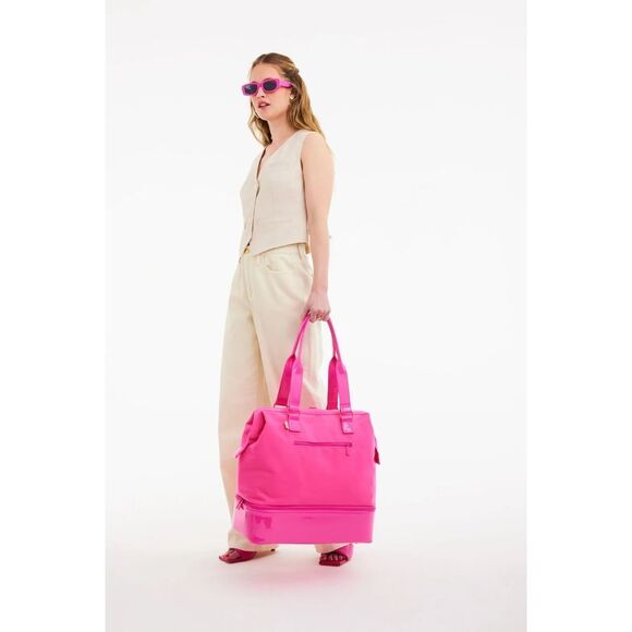 BEIS Handbags - NWT BEIS Barbie Pink Mini Weekender - LIMITED EDITION